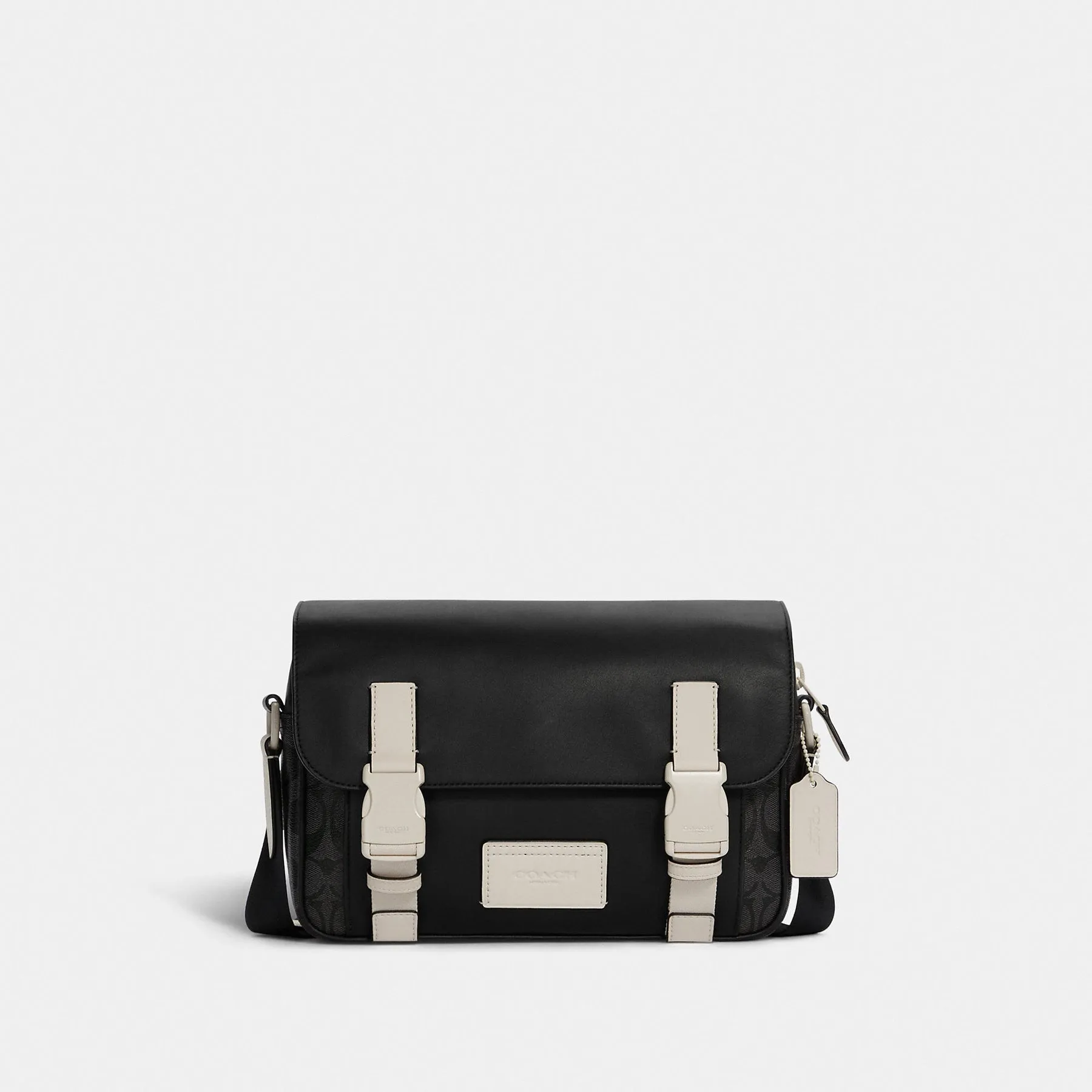Track Crossbody In Signature Canvas - Belmont Luxe