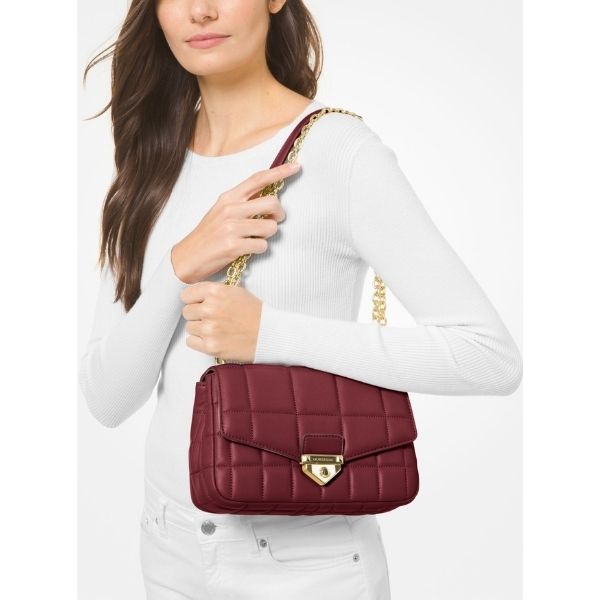 Michael Kors - SoHo Large Quilted Leather Shoulder Bag - Belmont Luxe