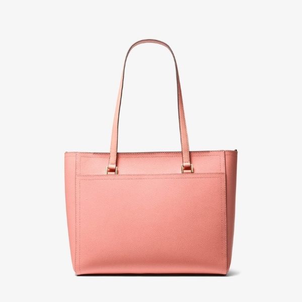 Michael Kors Women's Pebbled Leather 3 In 1 Tote Bag Pink - Shop Linda's  Stuff