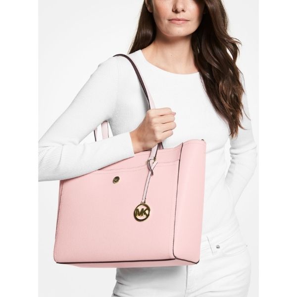 Michael Kors Maisie Large Logo 3-in-1 Tote Bag DK Powderblush Pink - $229  (66% Off Retail) New With Tags - From Kash