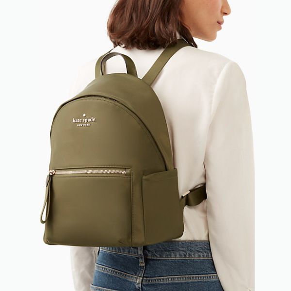 KATE SPADE Leila Pebbled Leather Mini Dome Backpack – Lussonet