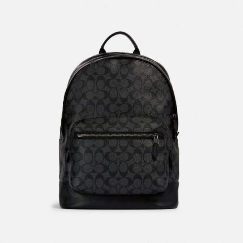 Coach - West Backpack In Signature Canvas photo review